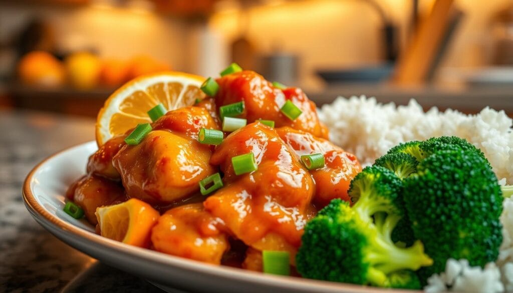 baked orange chicken