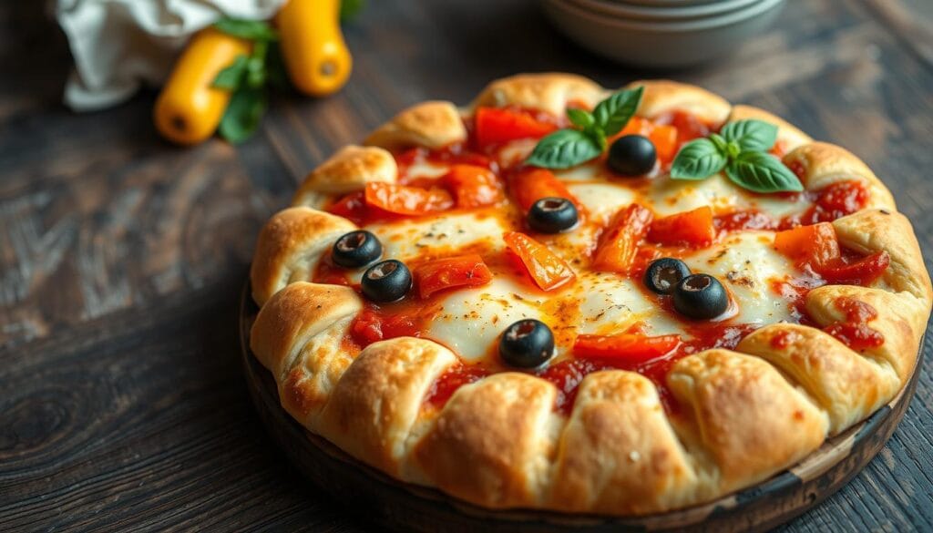 crescent roll pizza