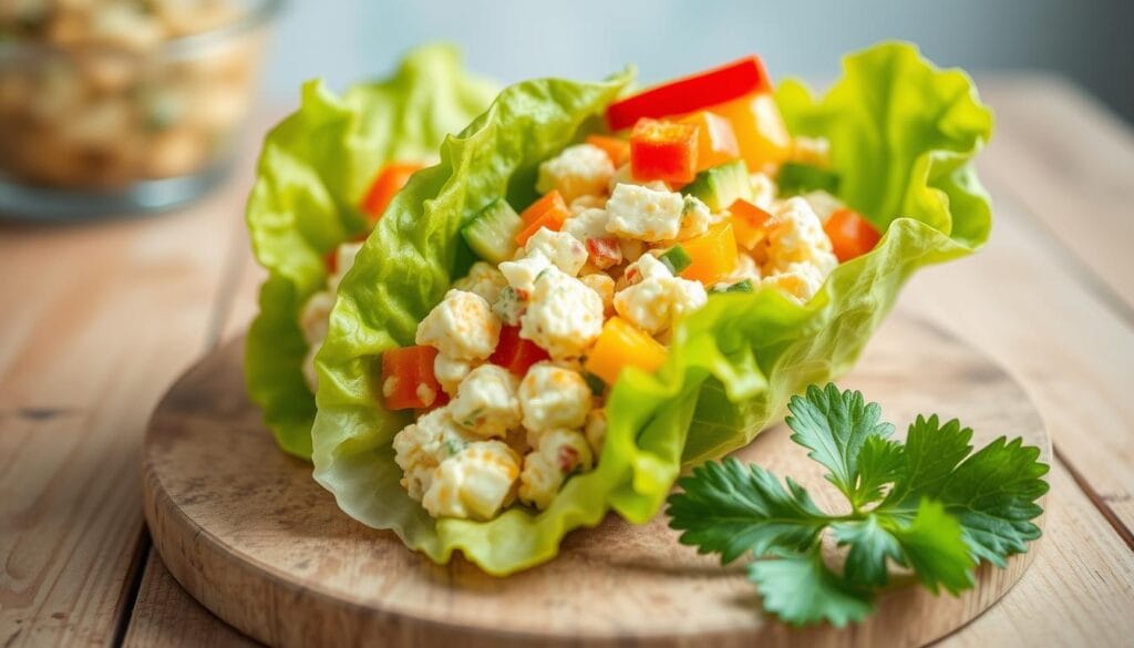 lettuce wrap egg salad