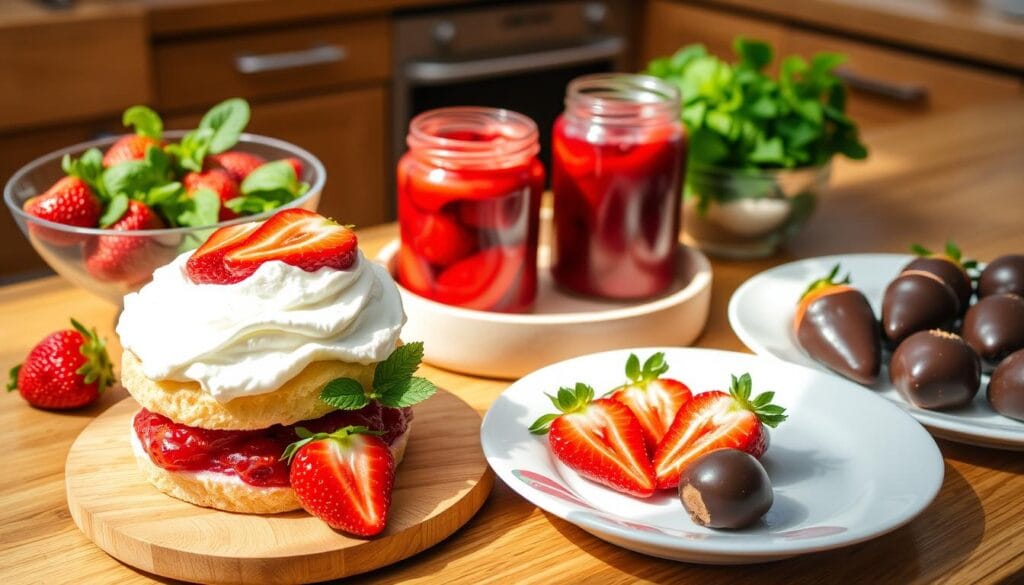 easy strawberry recipes