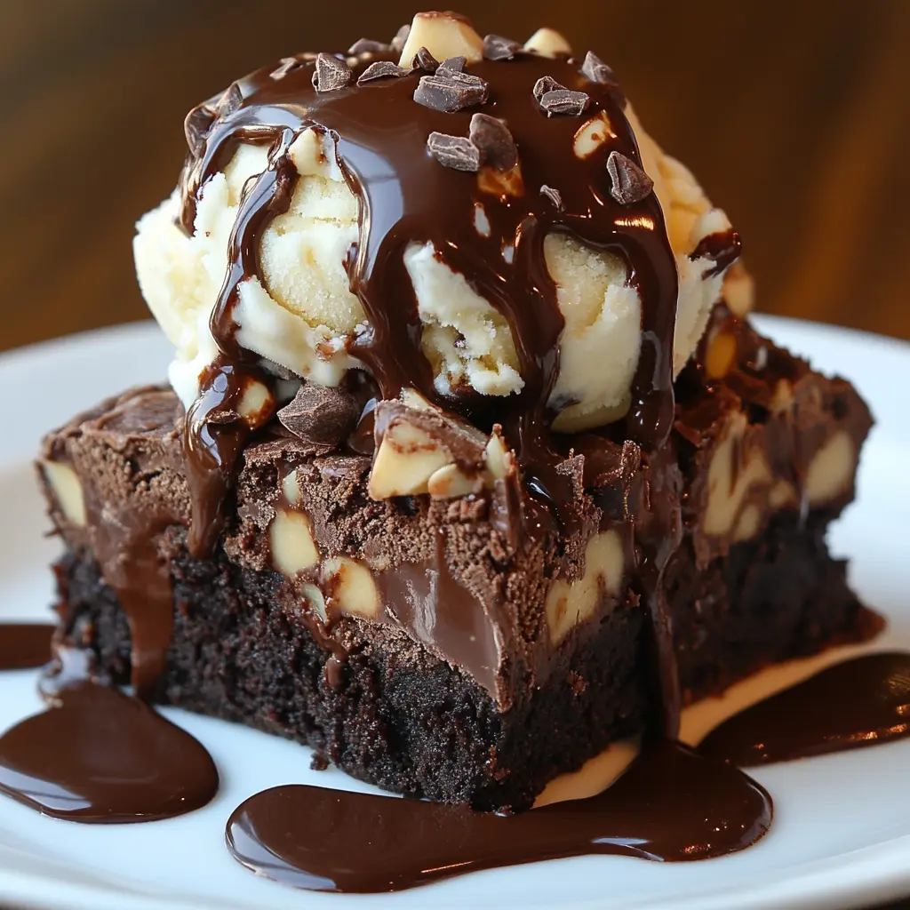 Chocolate Fudge Brownie Ice Cream